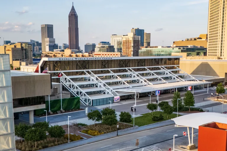 Außenansicht von Georgia World Congress Center