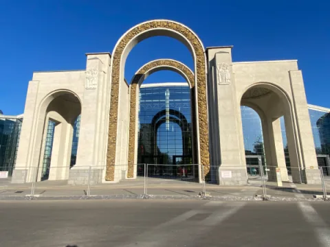 Entrada del recinto VDNH EXPO