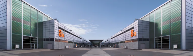 Hallen 8a und 8b der Messe Düsseldorf