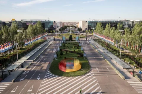 Südeingang des Messegeländes IFEMA MADRID