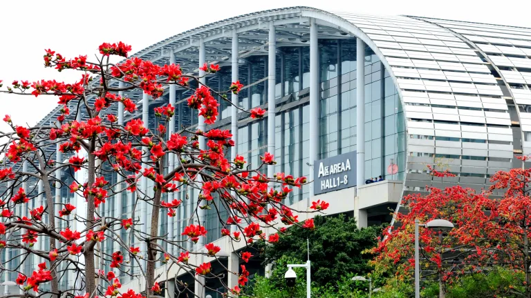 Halle im Bereich A des China Import and Export Fair Complex