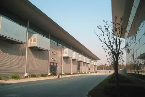 Hallen des Shanghai New International Expo Center