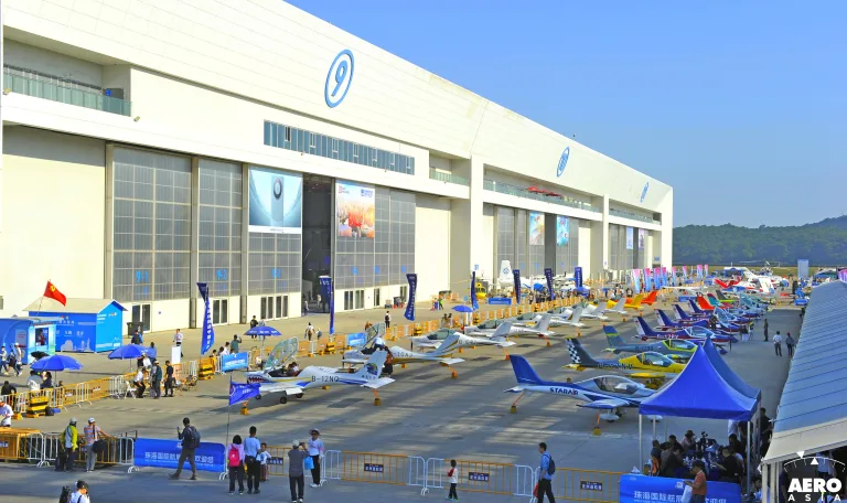 Außenansicht von Zhuhai International Airshow Center